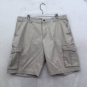 Nike ACG Cargo Shorts Mens 40 Beige Canvas Outdoor Hiking